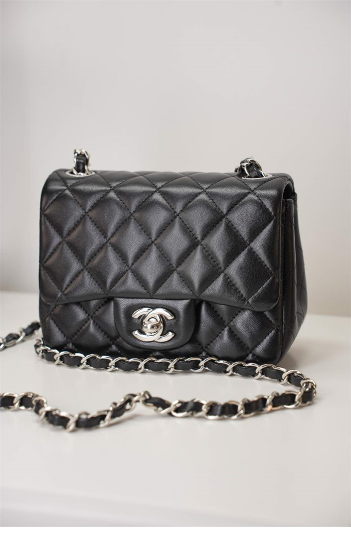 샤넬 클래식 플랩 은장