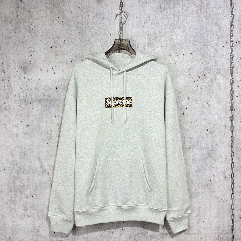 슈프림 상하이 박스로고 후디