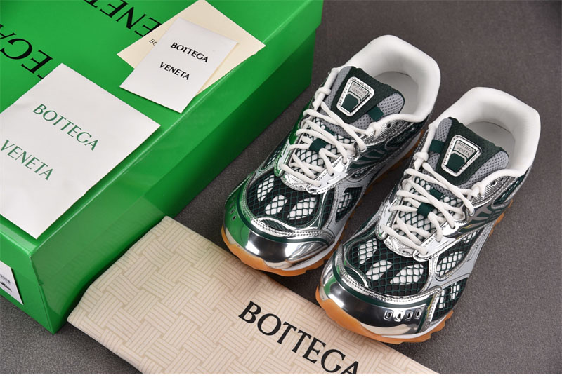 보테가베네타 오르빗 스니커즈 그레이/그린