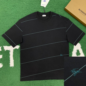 버버리 스크린 프린트 스트라이프 레귤러 핏 반팔 티셔츠 “3COLOR”
