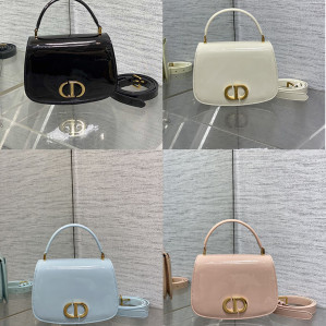 디올 30 몽테인 에비뉴 미듐 탑 핸들백