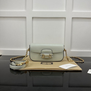 구찌 1955 홀스빗 메탈 스몰 숄더백