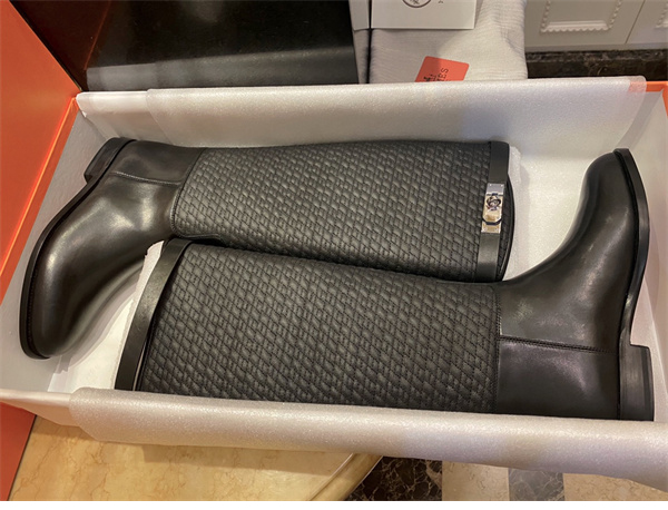 에르메스 점핑 켈리 롱 부츠