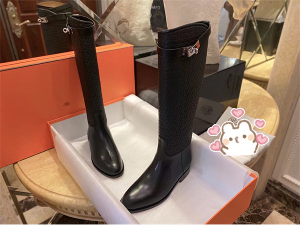 에르메스 점핑 켈리 롱 부츠