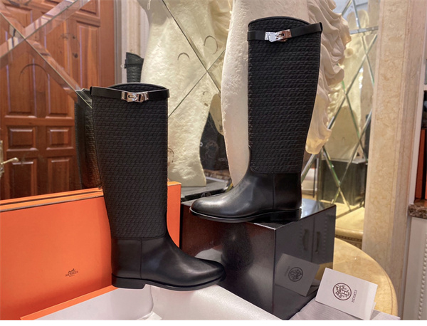 에르메스 점핑 켈리 롱 부츠