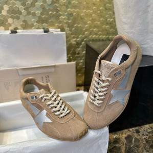 골든구스 마라톤 스피드 스웨이드 스니커즈