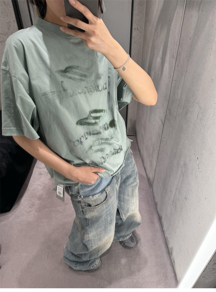 발렌시아가 DIY 임프린트 티셔츠