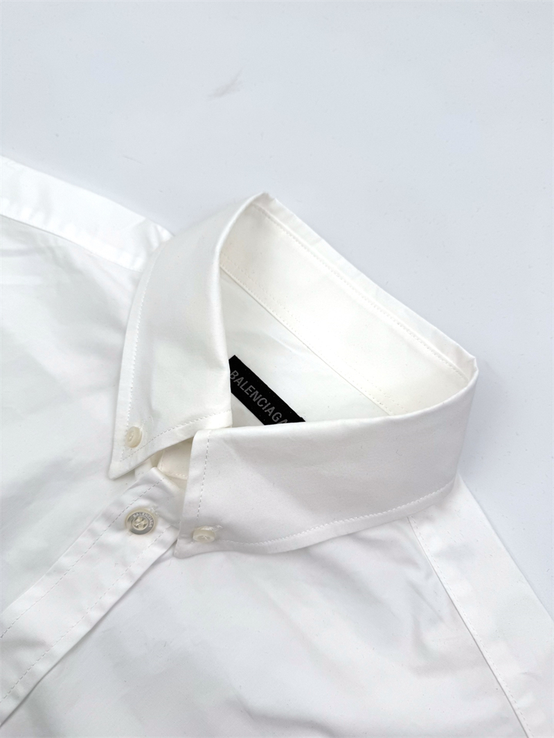 발렌시아가 나노 BB 아트워크 포플린 셔츠