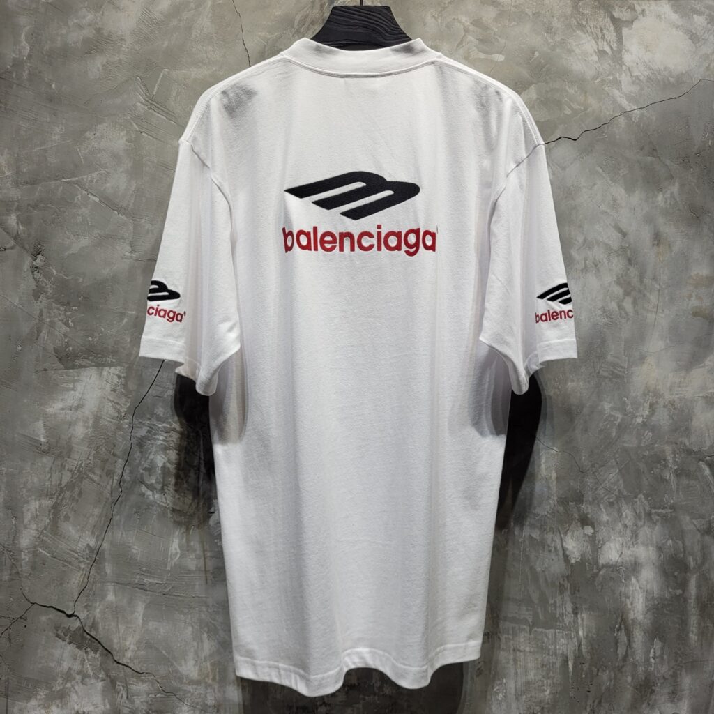 발렌시아가 24SS 3B SPORTS ICON 반팔 화이트