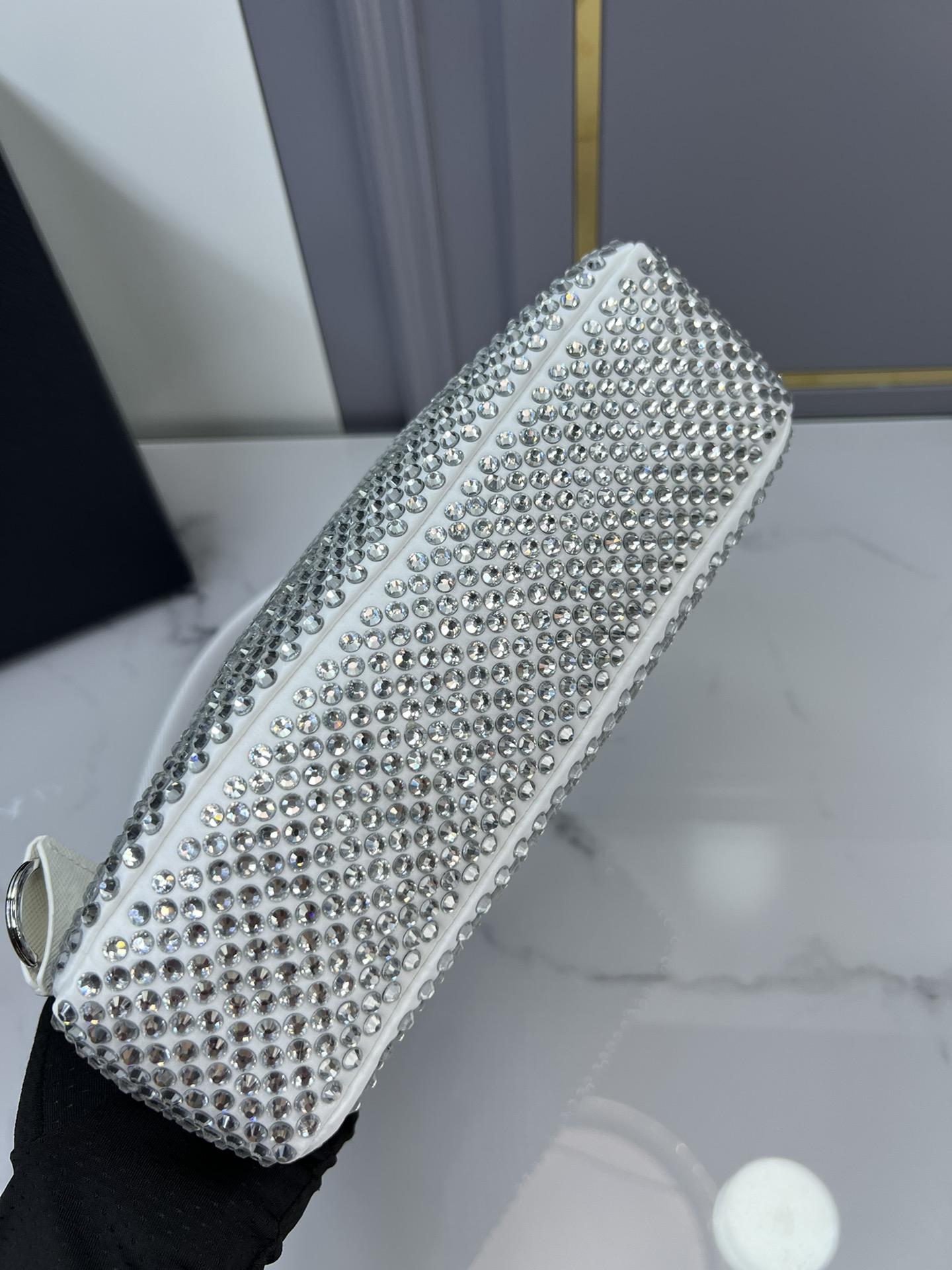 Prada Rhinestones Re - Edition Soulder