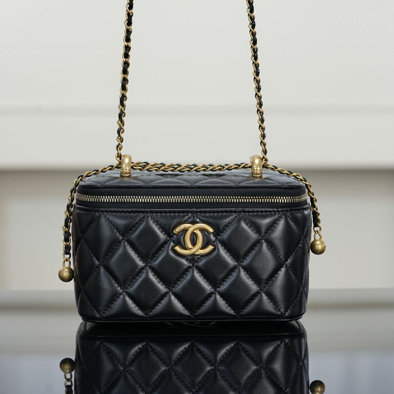 샤넬 베니티 케이스 체인백 블랙