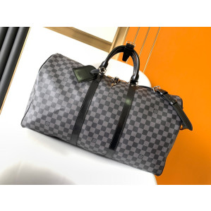 Louis Vuitton Keepall Bandouliere 50 Damier Graphite