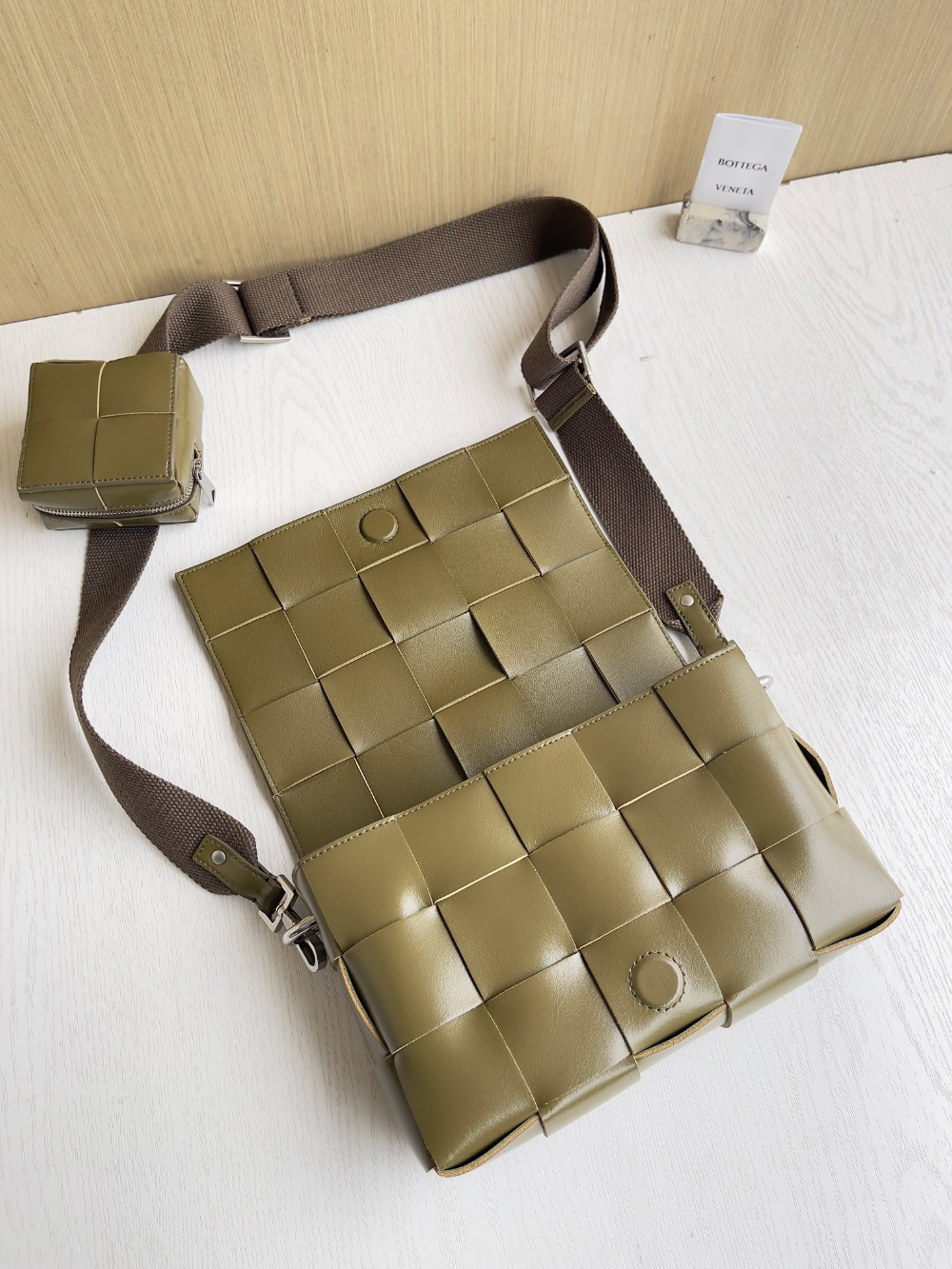 Bottega Veneta Cassette With Versatile Strap