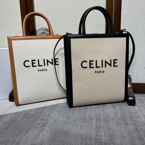 셀린 카바스 버티컬 스몰 캔버스 크로스백 28.5*33*8CM “2COLOR”