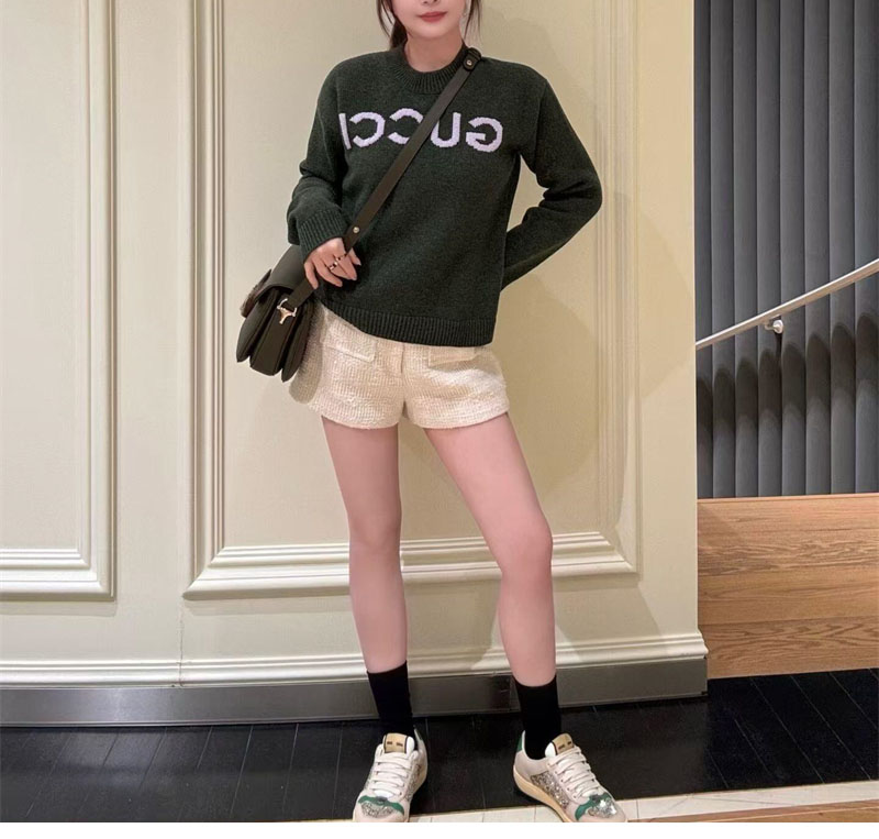 구찌 인타르시아 울 탑 스웨터