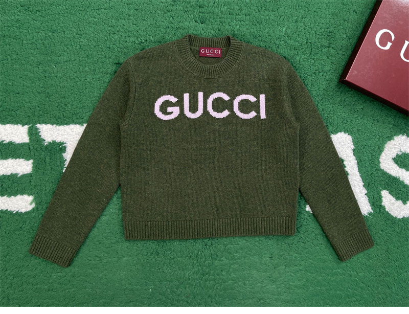 구찌 인타르시아 울 탑 스웨터