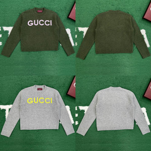 구찌 인타르시아 울 탑 스웨터