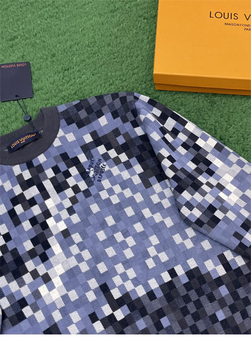 루이비통 러버 카모 다미에 니트 스웨터 2컬러