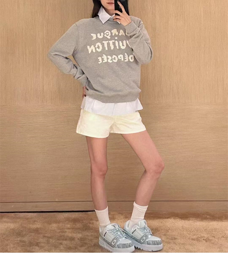 루이비통 MLVD 엠브로이더드 시그니처 스웨트셔츠 맨투맨