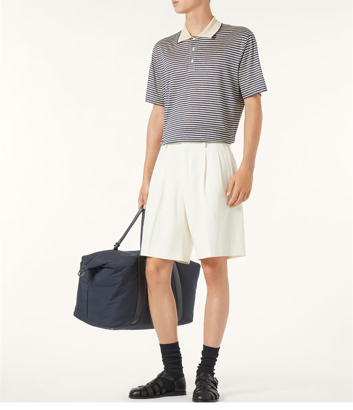 로로피아나 크레미아 리넨 폴로 셔츠