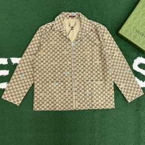 구찌 올오버 GG 필 쿠페 캔버스 재킷