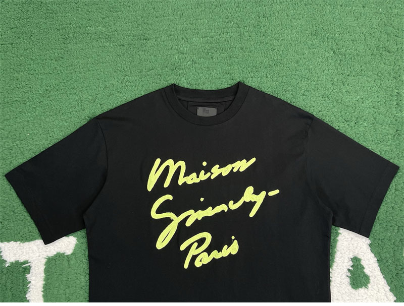 지방시 메종 지방시 로고 코튼 반팔 티셔츠