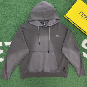 펜디 그라데이션 워싱 오버사이즈 스웨트셔츠 후드
