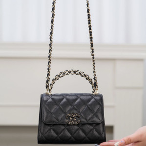 샤넬 25s 탑핸들 켈리 미니 플랩 백